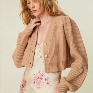 NWT LoveShackFancy Avignon Cardigan